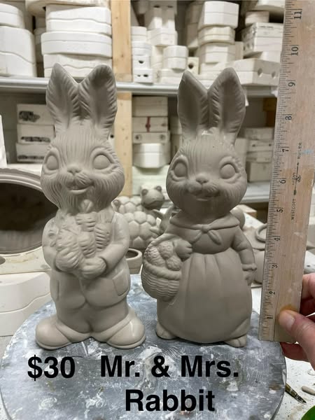 MR & MRS RABBIT -$ 30