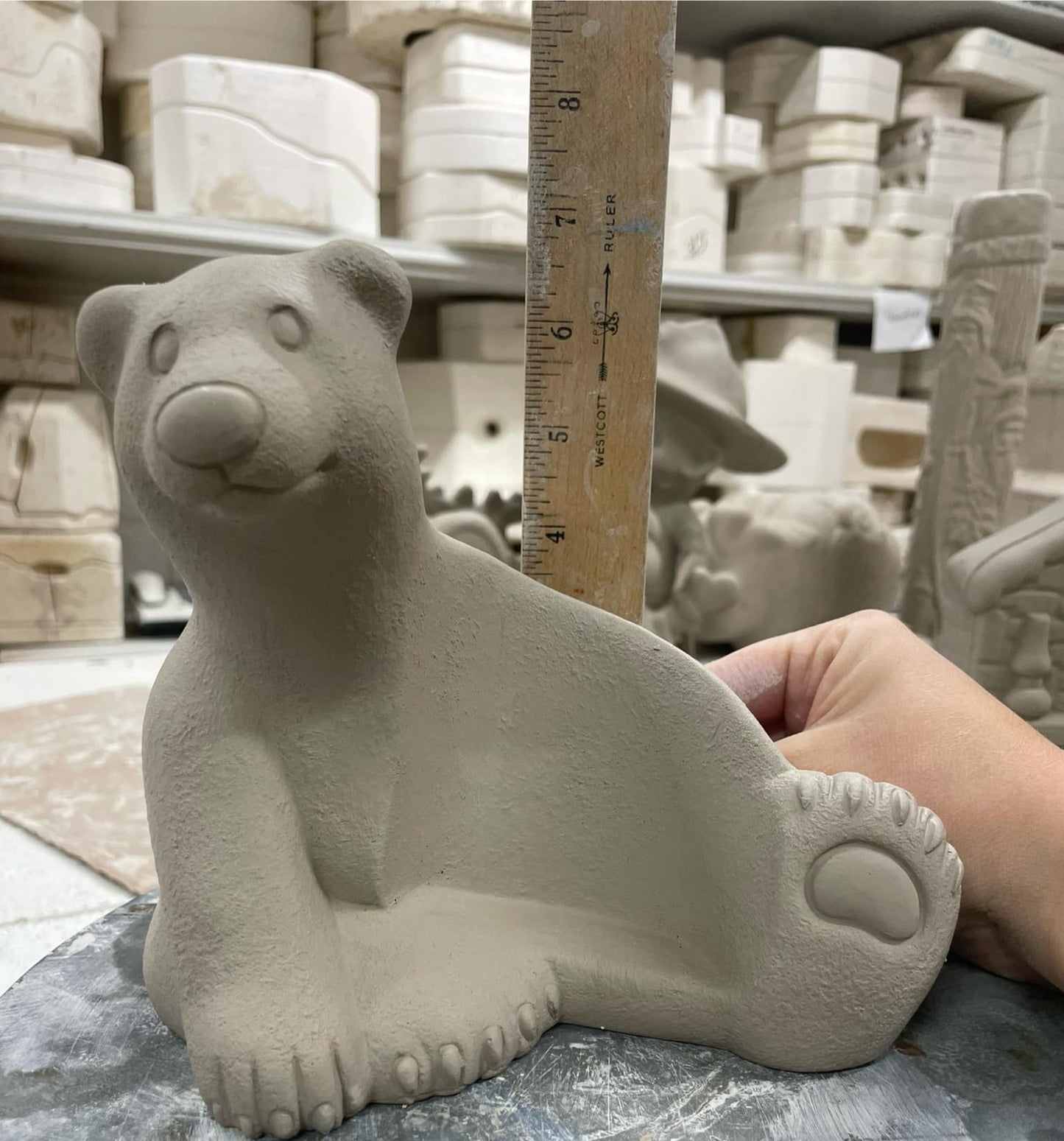 POLAR BEAR WINE BOTTLE HOLDERS-