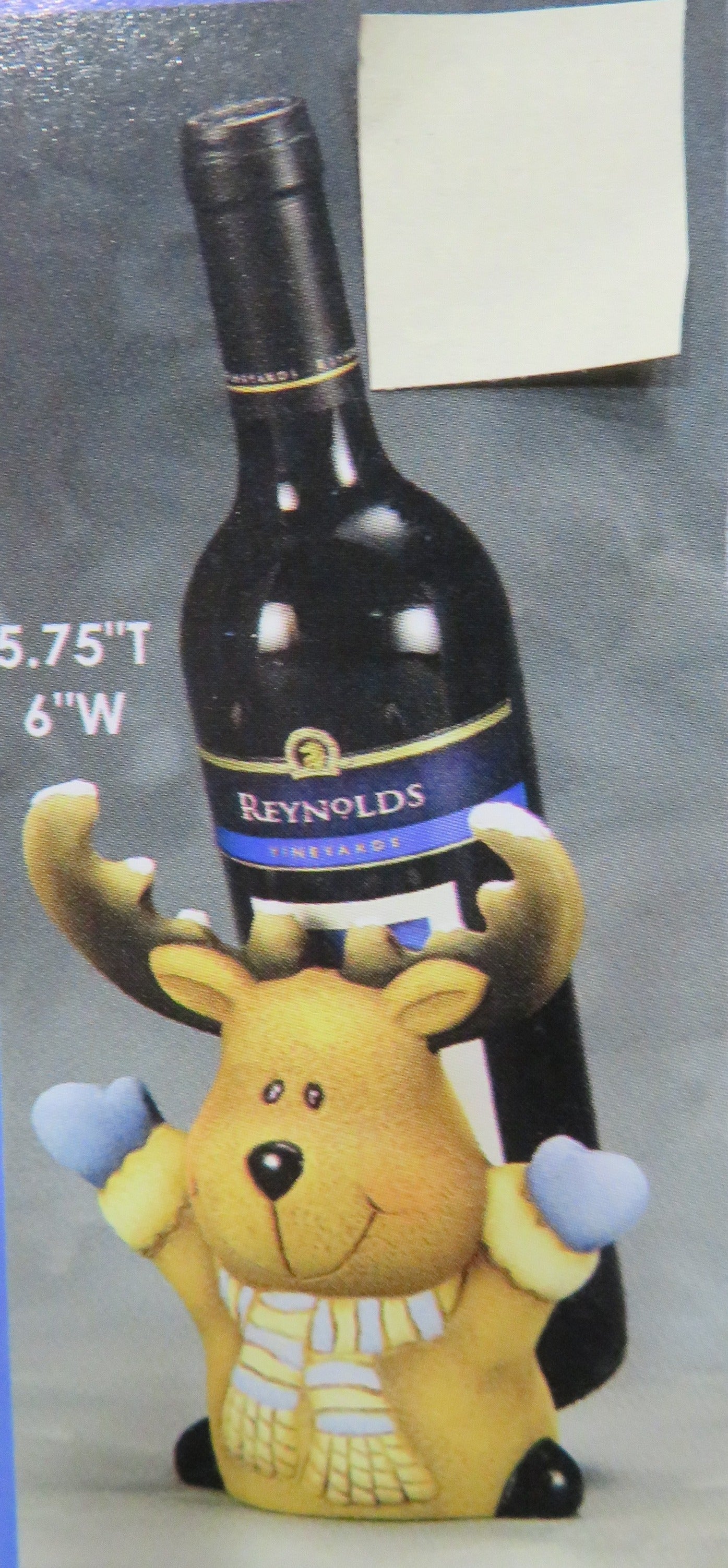 REINDEER WINE BOTTLE HOLDERS-