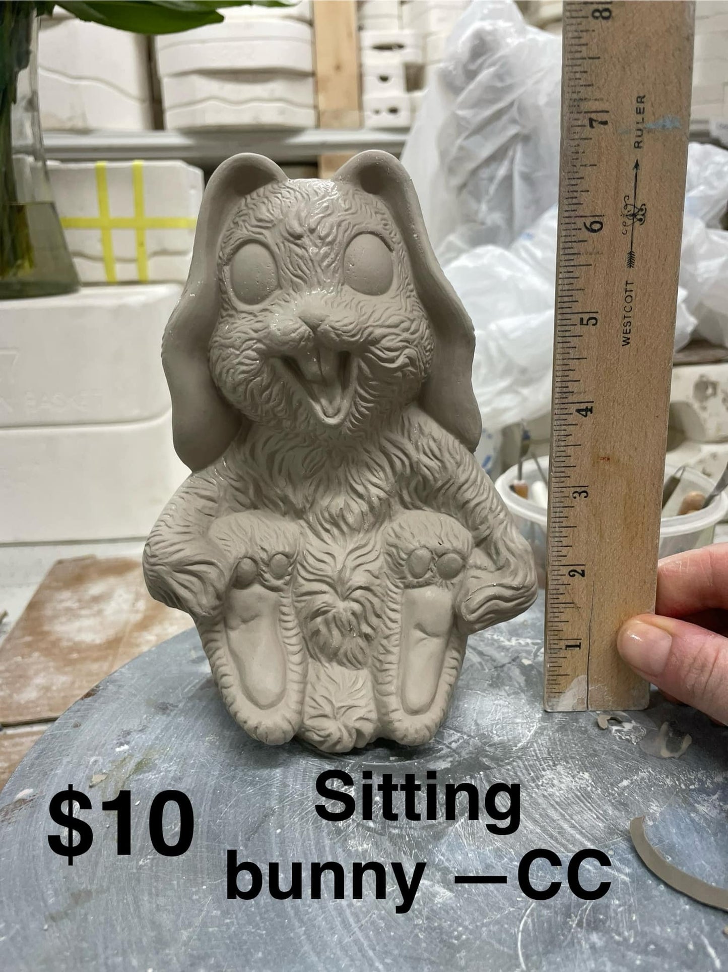 BUNNY - SITTING ( EASTER) - ( CC )-$ 10