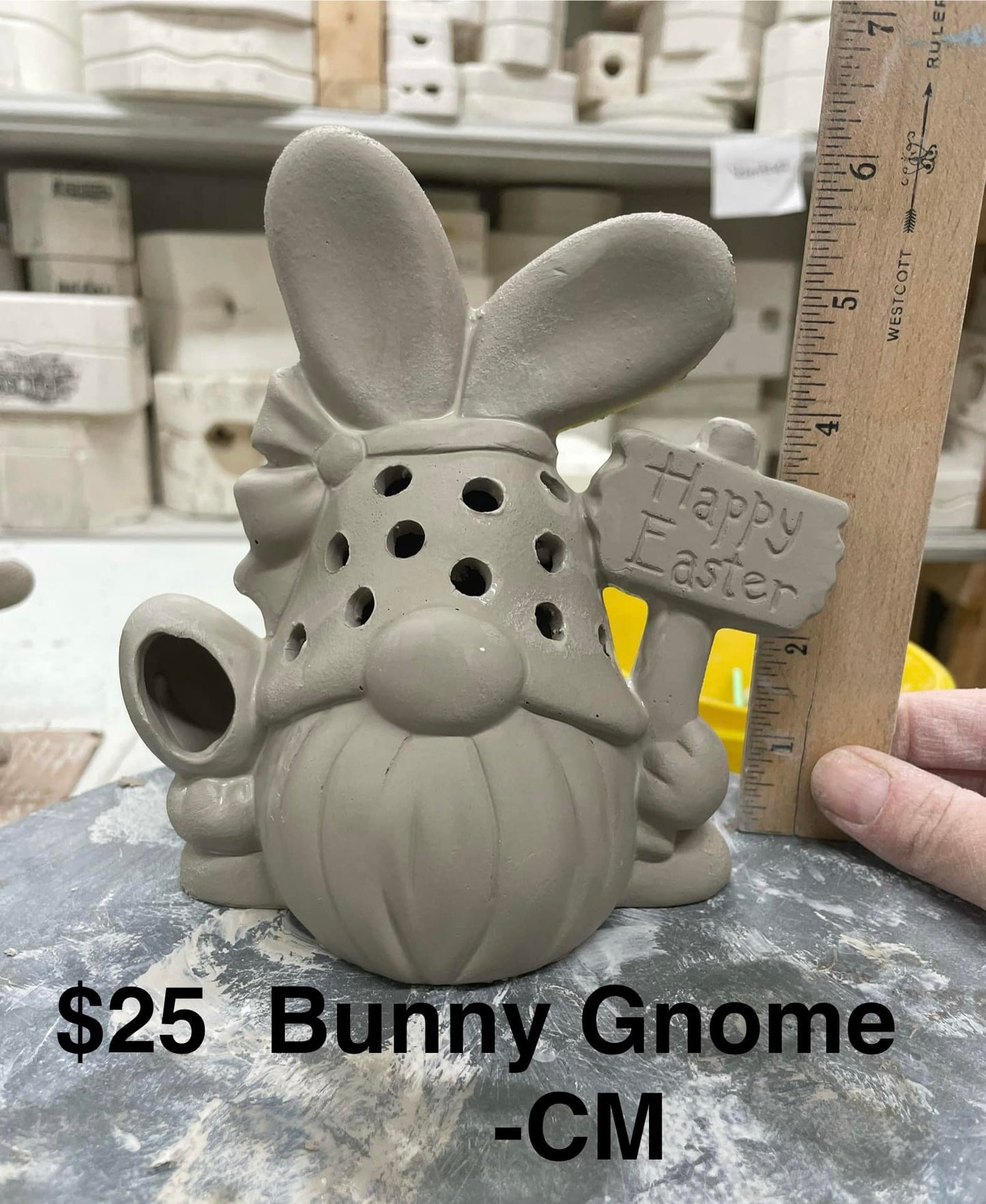 GNOME BUNNY -( CM) $25