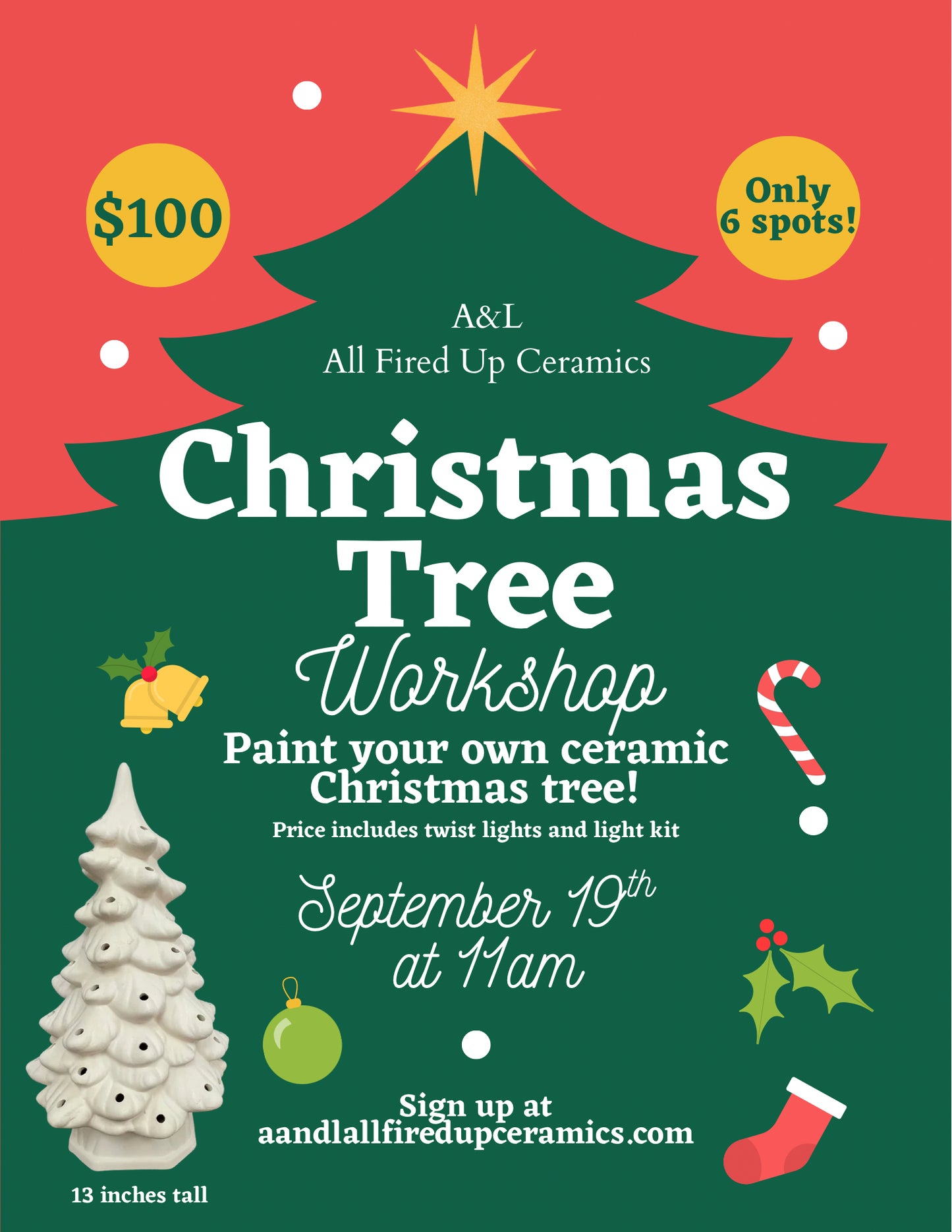 Christmas tree workshop