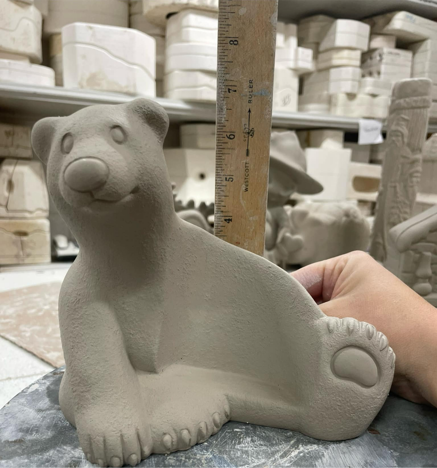 POLAR BEAR WINE BOTTLE HOLDERS-