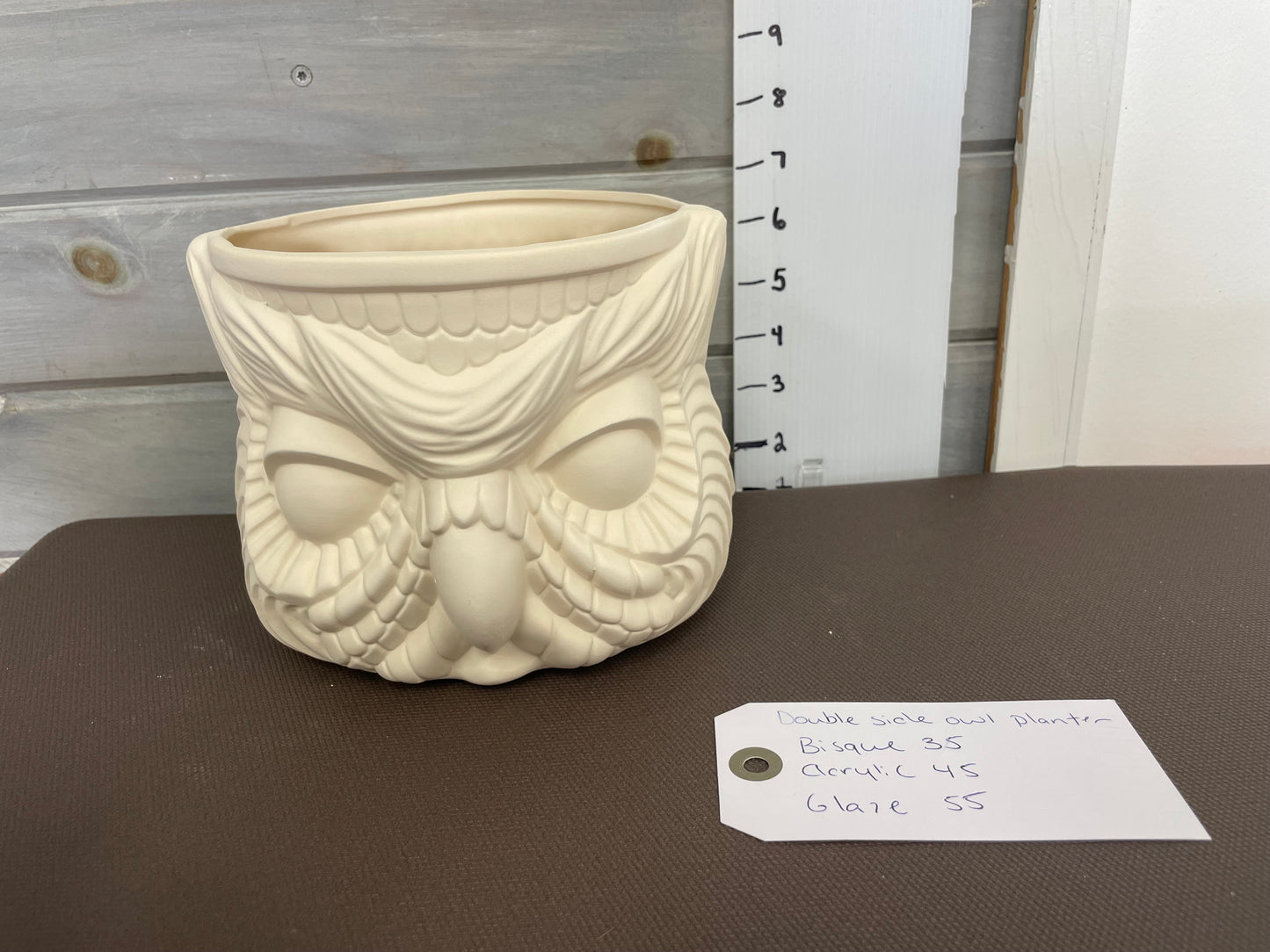 Double Sided Owl Planter