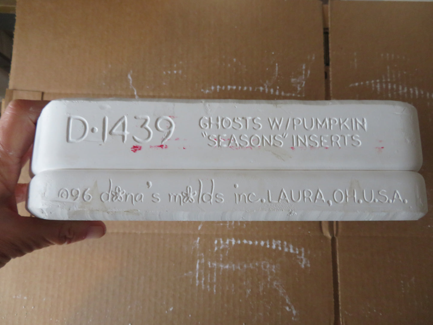 DONA'S SEASON GHOST & PUMPKINS INSERTS - $ 8 EACH OR 2 FOR $15