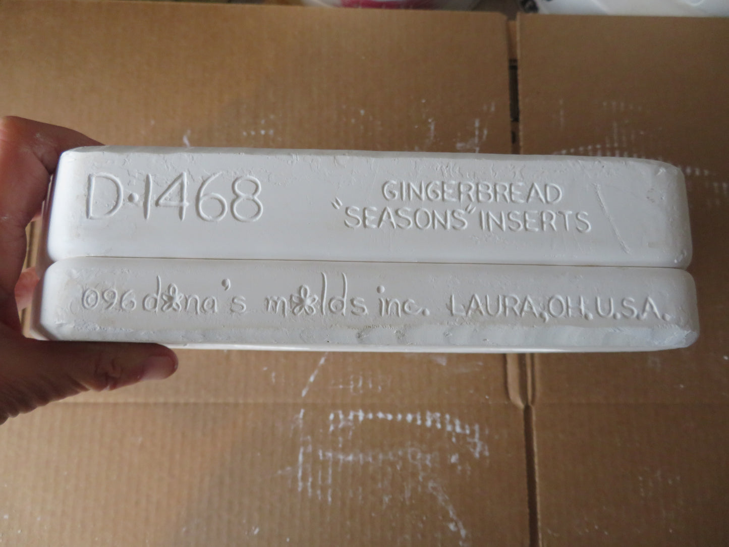 DONA'S SEASON GINGERBREAD INSERTS - $ 8 EACH OR 2 FOR $15