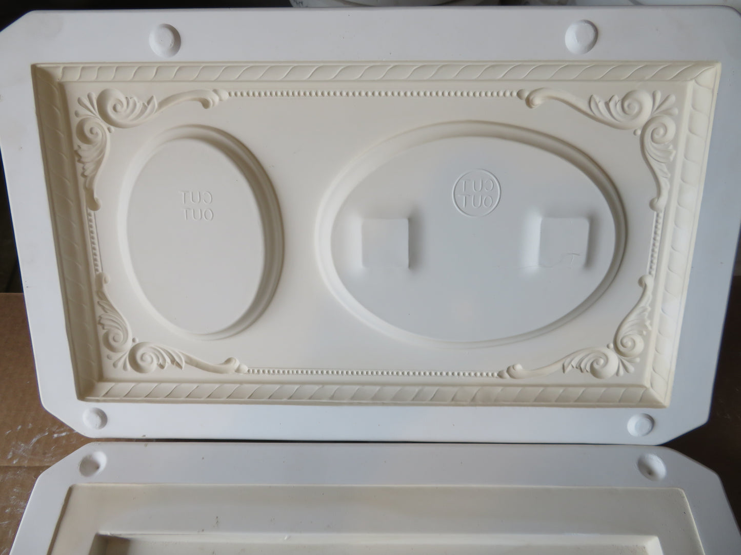 DONA'S SEASONS HOLDERS - CARVED DOUBLE FRAME FOR INSERTS