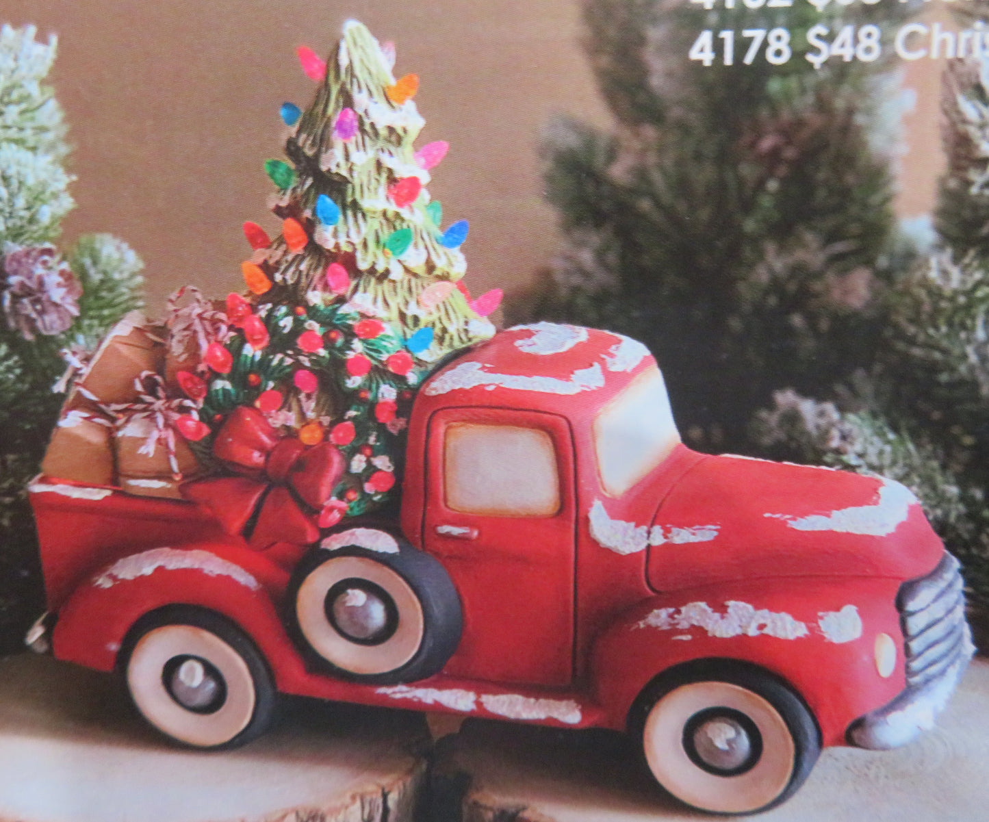 Christmas insert-(ONLY) for Pick Up Truck (CM)