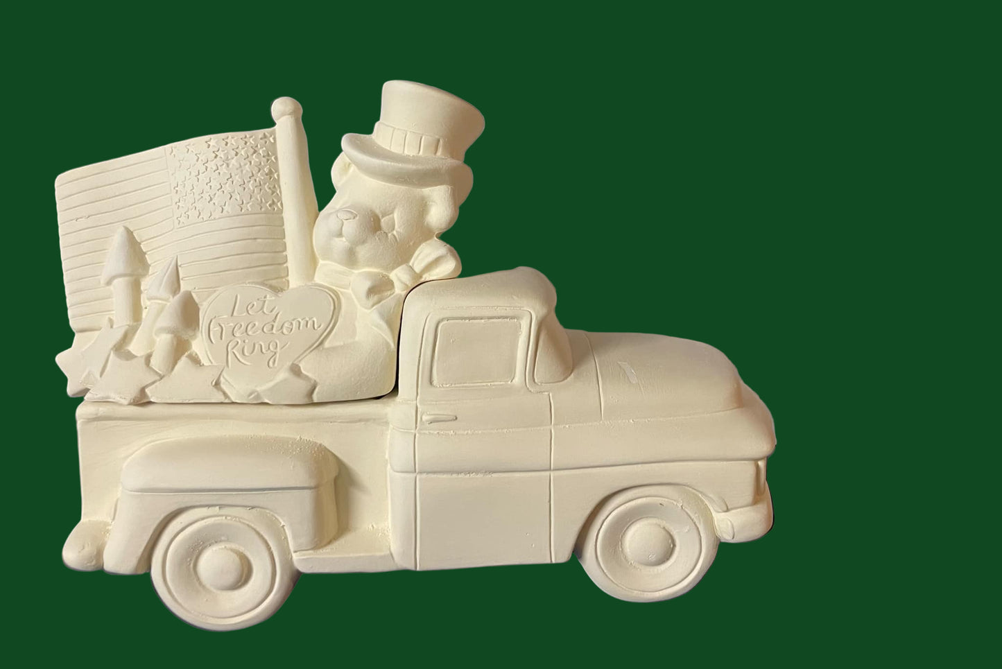 Pick Up Truck WITH  4TH OF JULY  INSERT (CM)