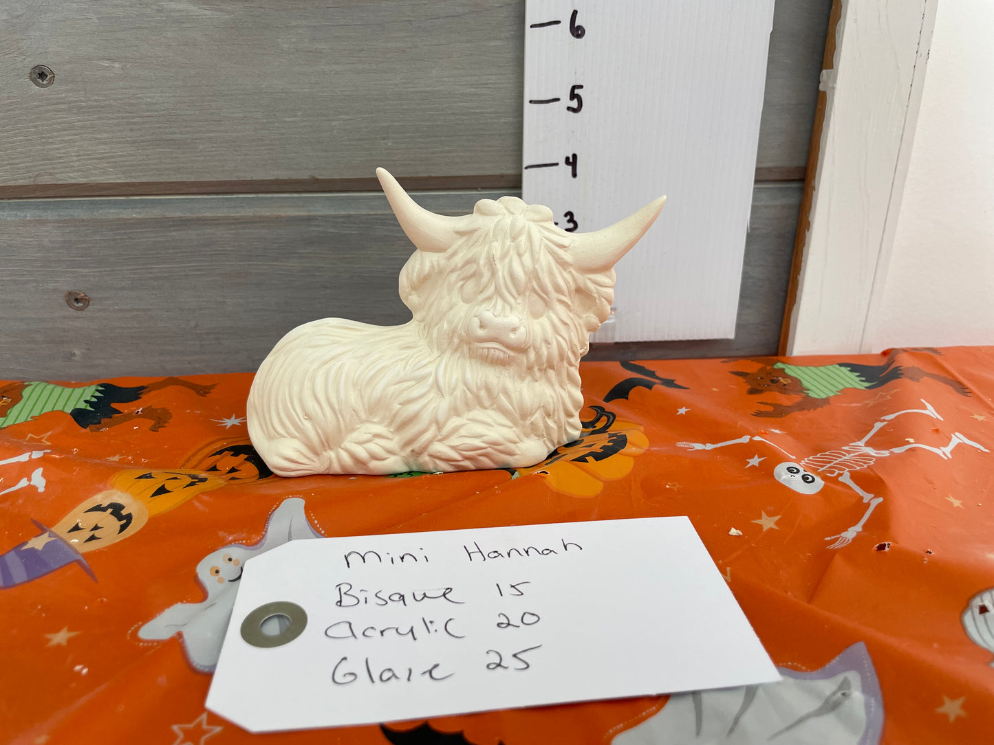 Mini Hannah Highland cow