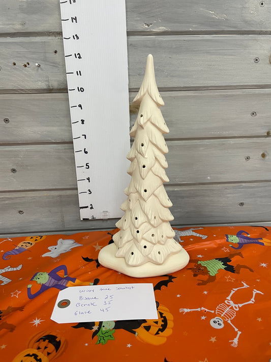 WISPY TREE WITH BASES -- 10.5 " ( smallest)  -$25 ( CM)