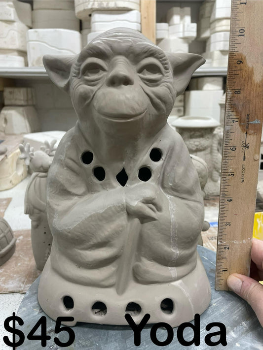 YODA FROM STAR WARS -$45 -10" TALL