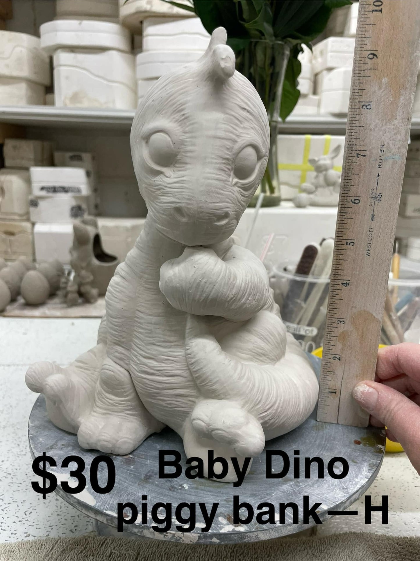 BABY DINO PIGGY BANK- ( H )-$ 30