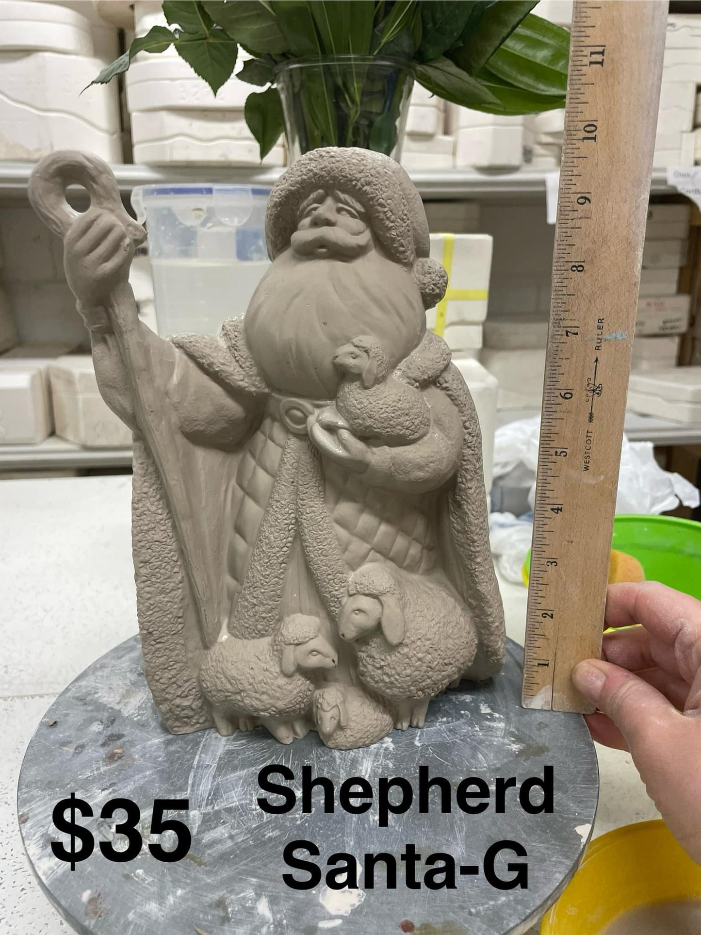 SANTA SHEPHERD - ( G )-$ 35