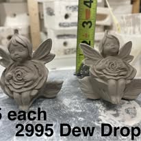 DEW DROP FAIRIES -$5 EACH - APPROX 2 3/4" TALL