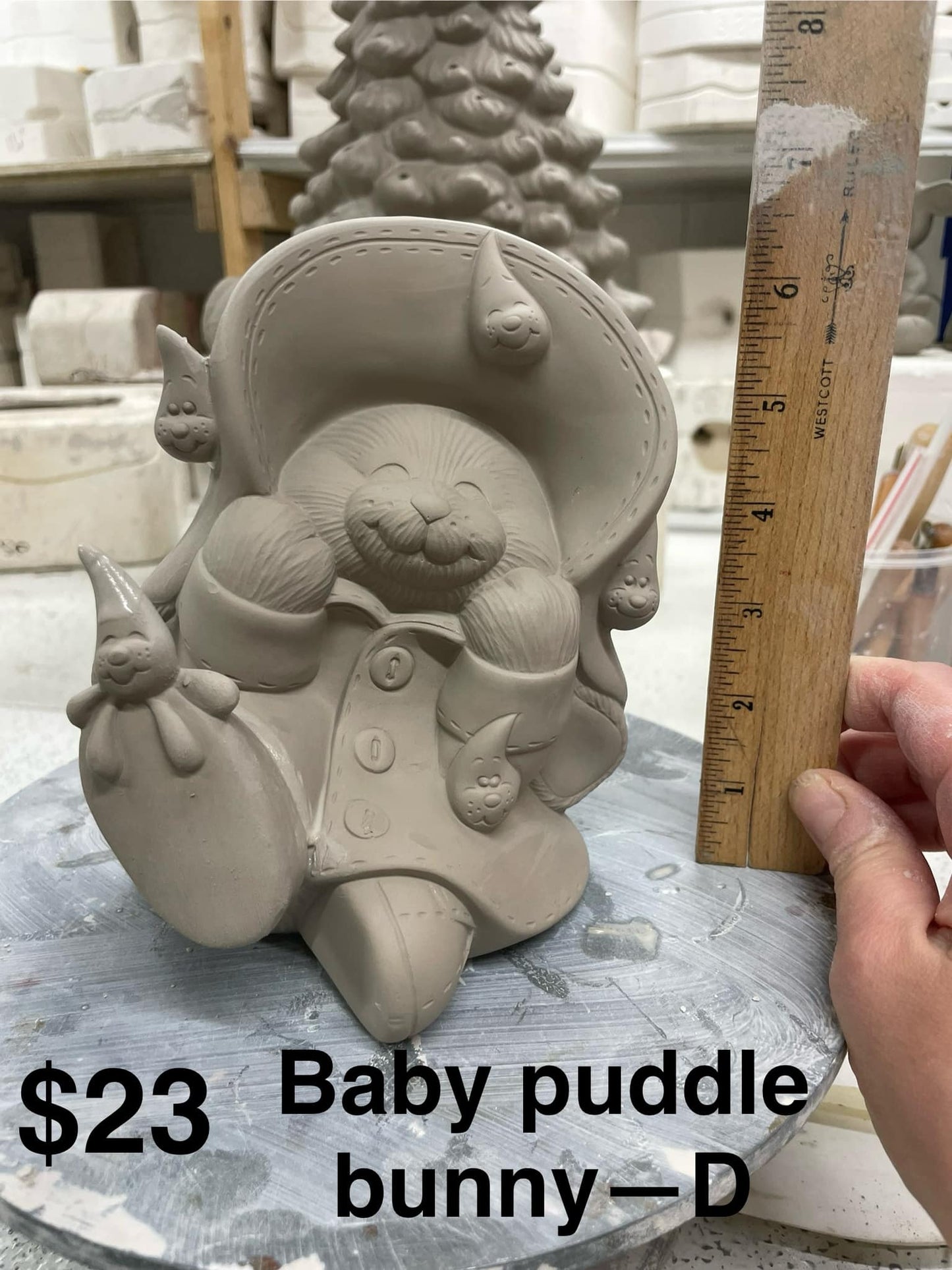 BABY PUDDLE BUNNY - ( D )-$ 23