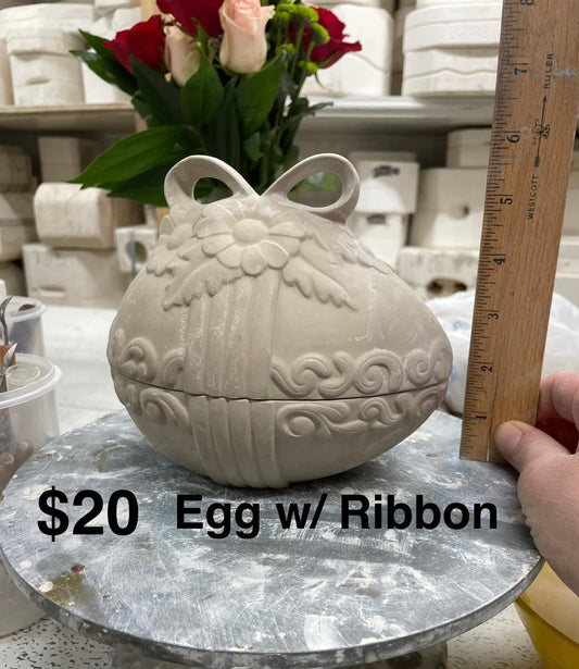 RIBBON EGG  - $20