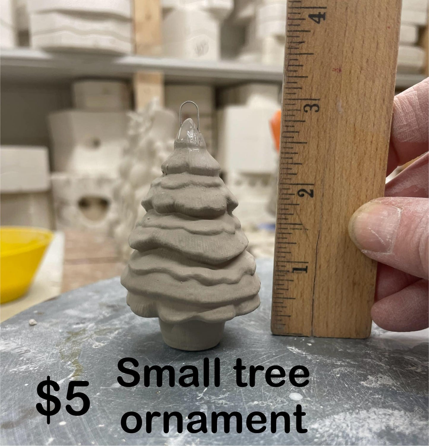 SMALL CHRISTMAS TREE CHRISTMAS ORNAMENT -$5