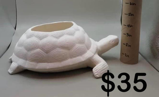 LARGE TURTLE PLANTER-$35