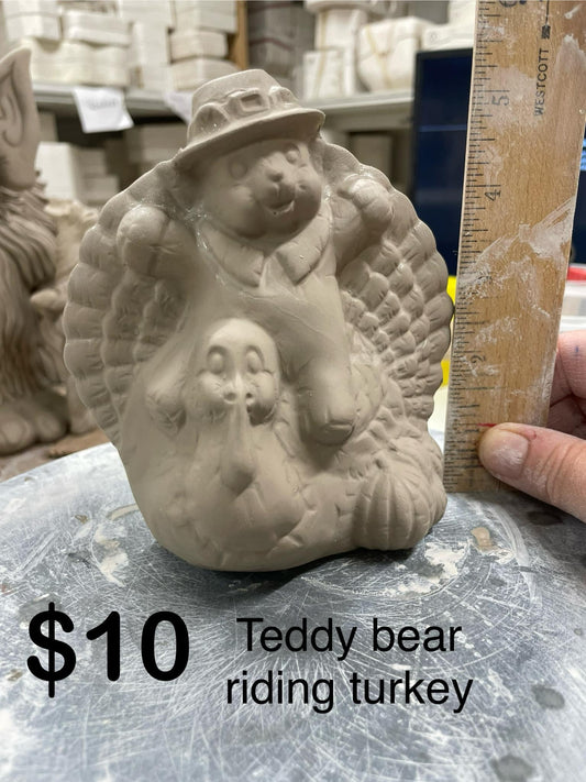 TEDDY BEAR WITH TURKEY -$10