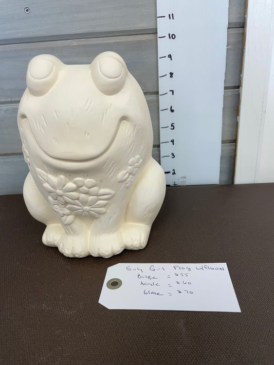 Frog w/ Flowers