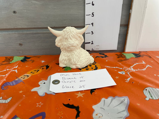 Mini Hank highland cow