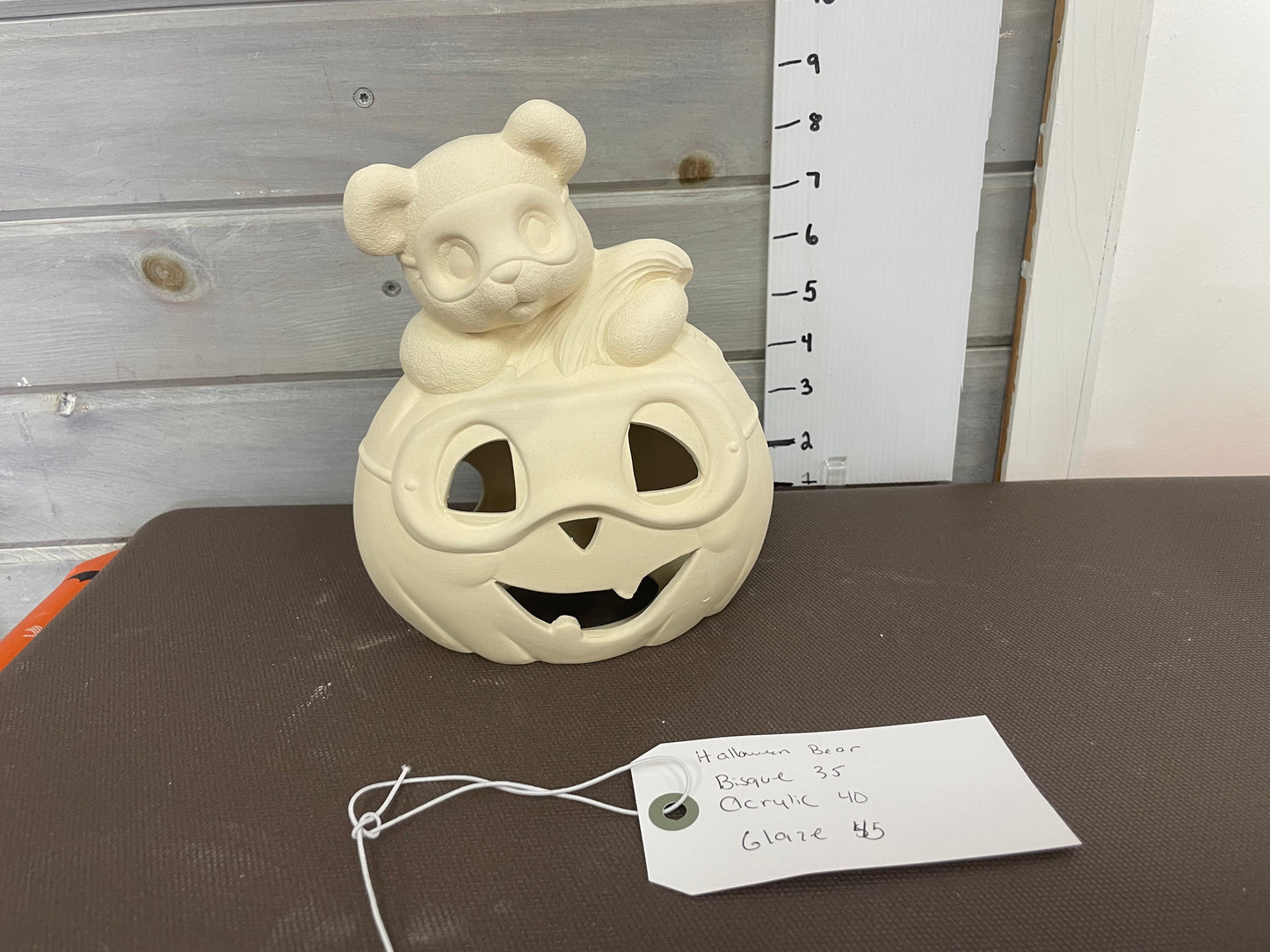 Bear Pumpkin w/ Mask