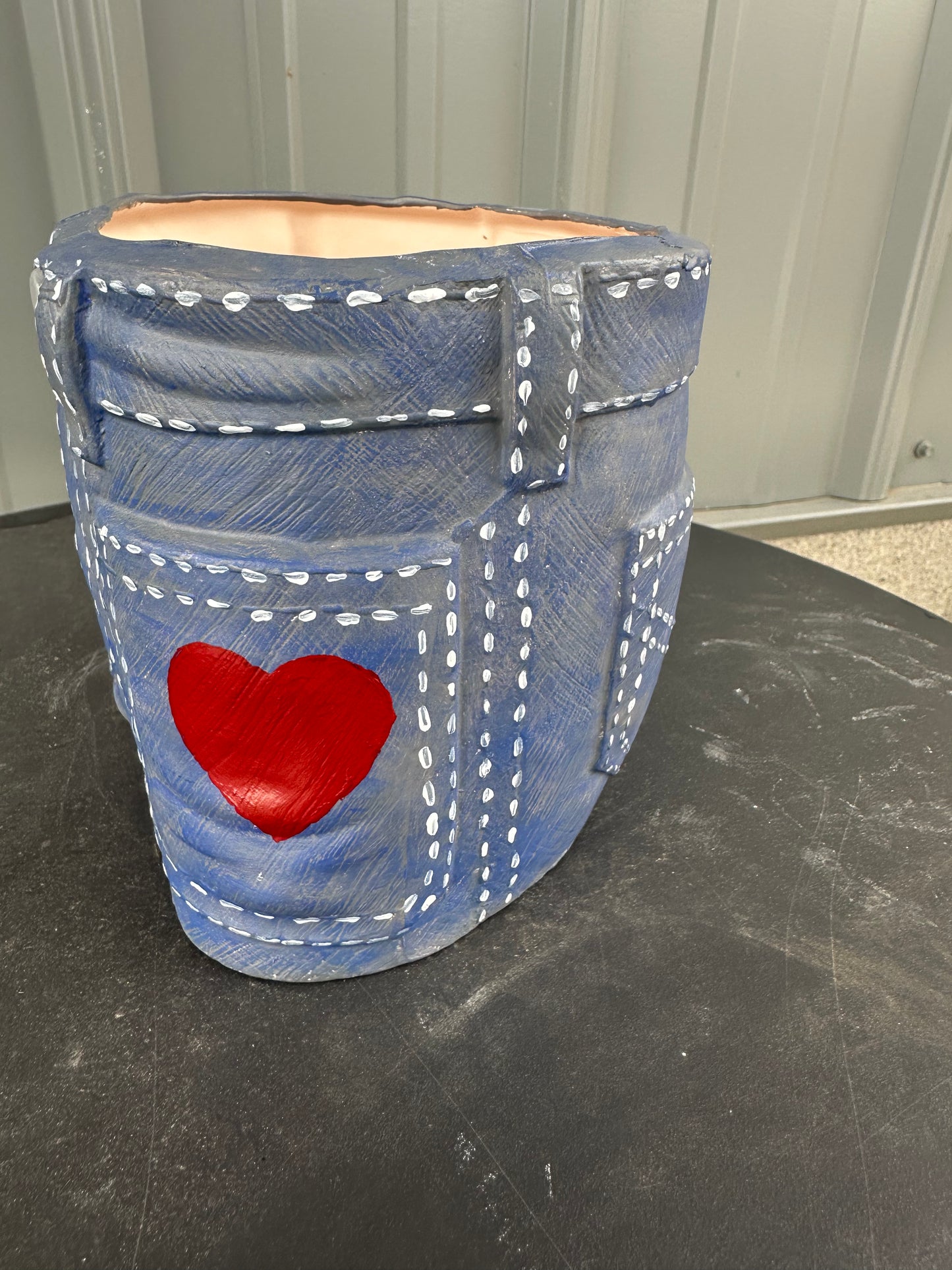 BLUE JEAN  PLANTER-$20