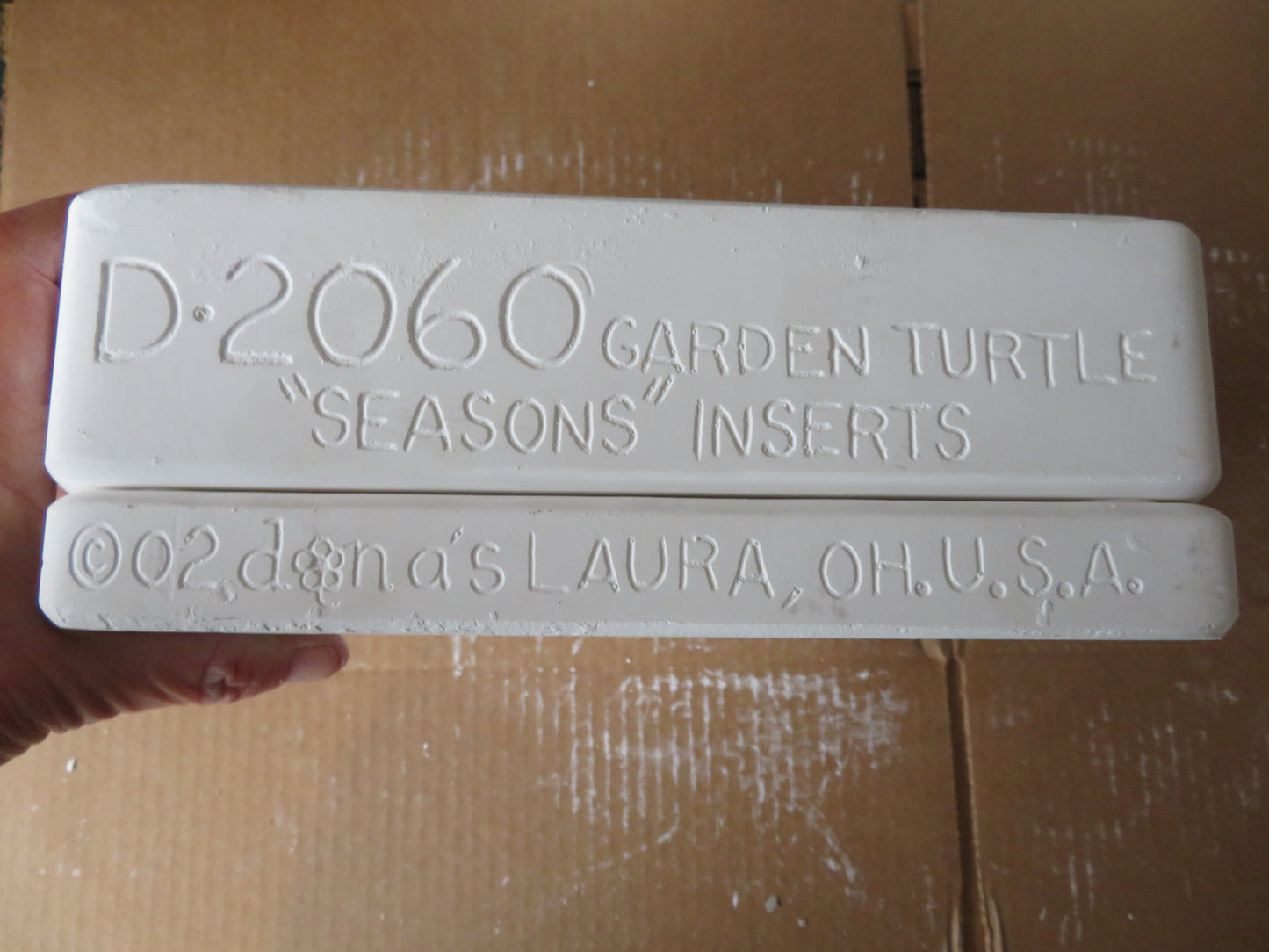 DONA'S  GARDEN TURTLE INSERT SEASON INSERTS - $ 8 EACH OR 2 FOR $15