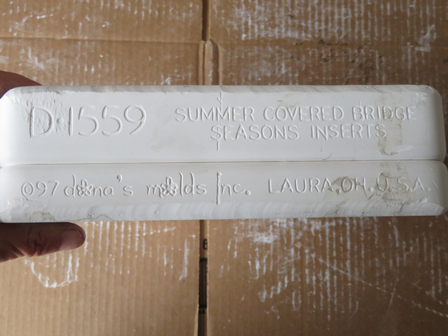DONA'S SUMMER COVERED BRIDGE INSERT SEASON INSERTS - $ 8 EACH OR 2 FOR $15