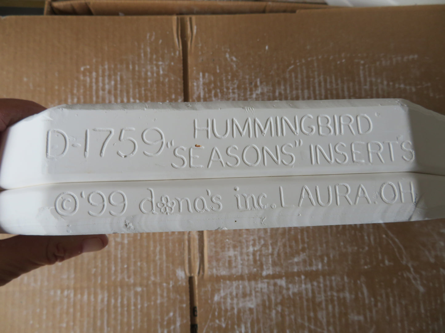 DONA'S  HUMMINGBIRD INSERT SEASON INSERTS - $ 8 EACH OR 2 FOR $15